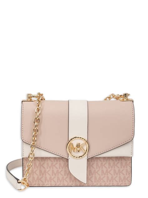 small pink michael kors crossbody